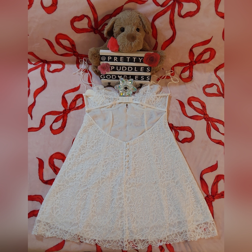 π HP π₯ π¦ For Love & Lemons Butterfly Lace Slip Dress π¦ - Picture 7 of 16